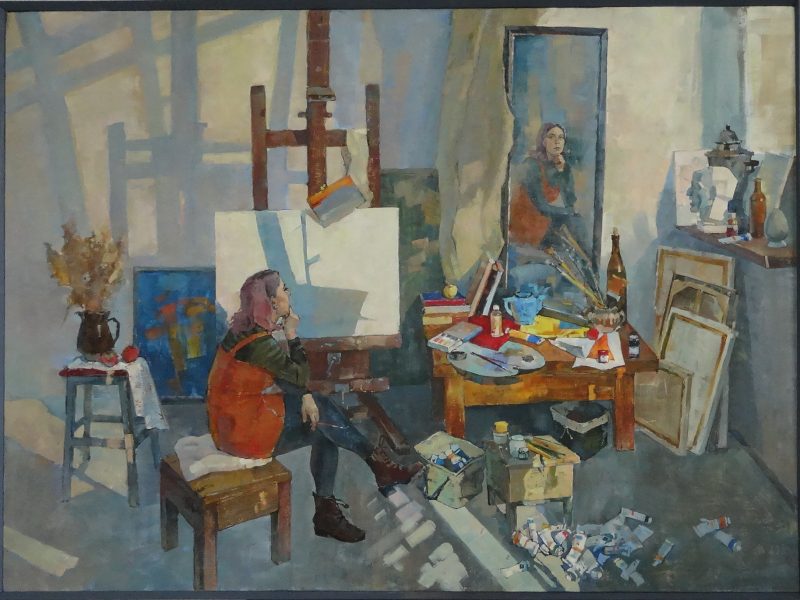 Юсупова А.«В мастерской»,2020